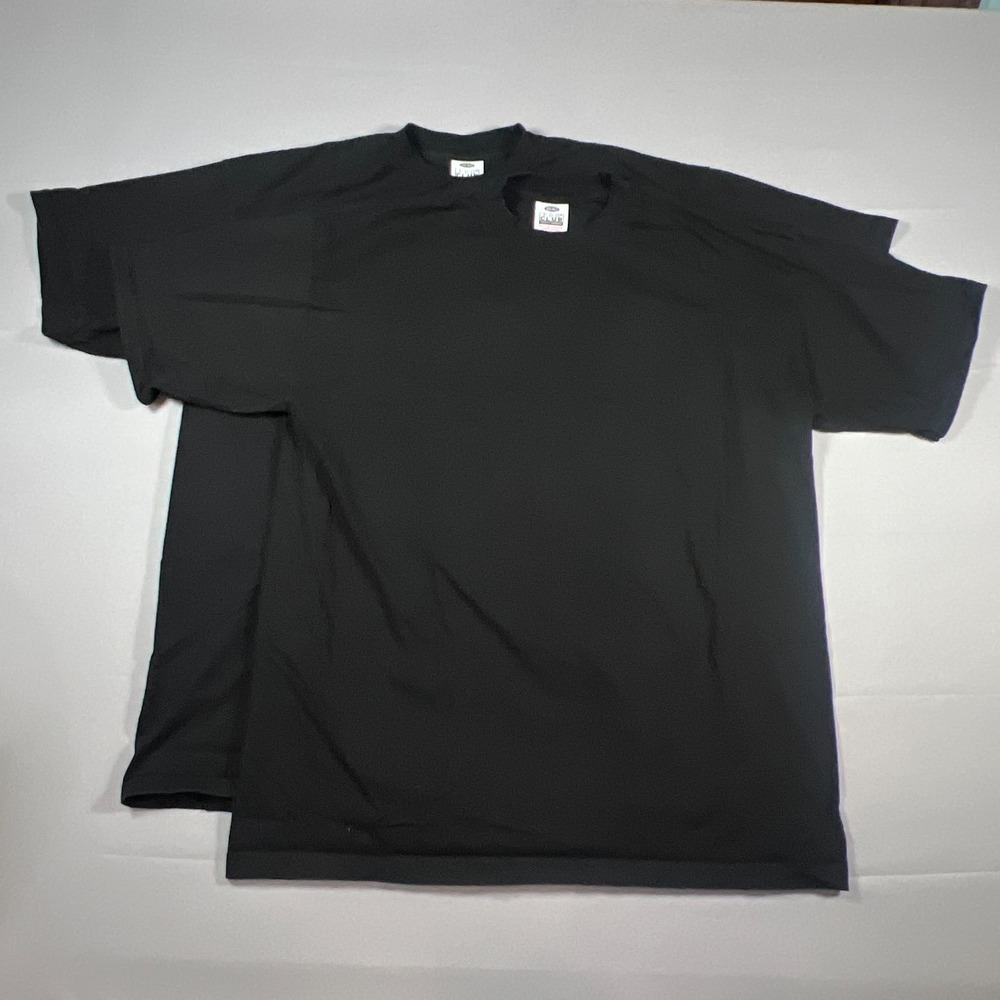 Pro Club T Shirt Mens 2XL Tall Black Cotton Short Sleeve Outdoor Casual Lot Of 2